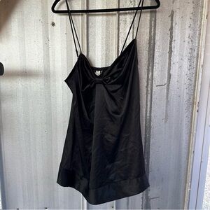 Victoria’s Secret Bow Front Black Chemise